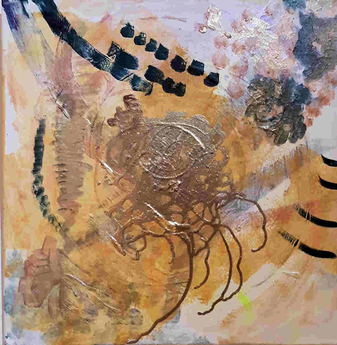 Nr. 8321 Ursprungsenergie der weißen Büffelkalbfrau     - Sternenwissen kommt zu dir - in aller Liebe Das Bild von 2011 'Bewusstseins Feld der weißen Büffelkalbfrau als Ursprungsenergie' wurde 2021 weitergemalt und dem Energie- und Bewusstseinssprung unserer Zeit angepasst.              Original: Acryl auf Leinwand, 100 cm x 120 cm, Friederike Schottmayer, 06.01.2011 - bis 20.10.2021Prozess 4